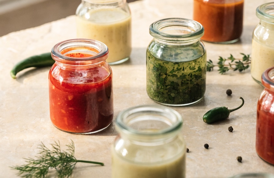 Salsas y aderezos